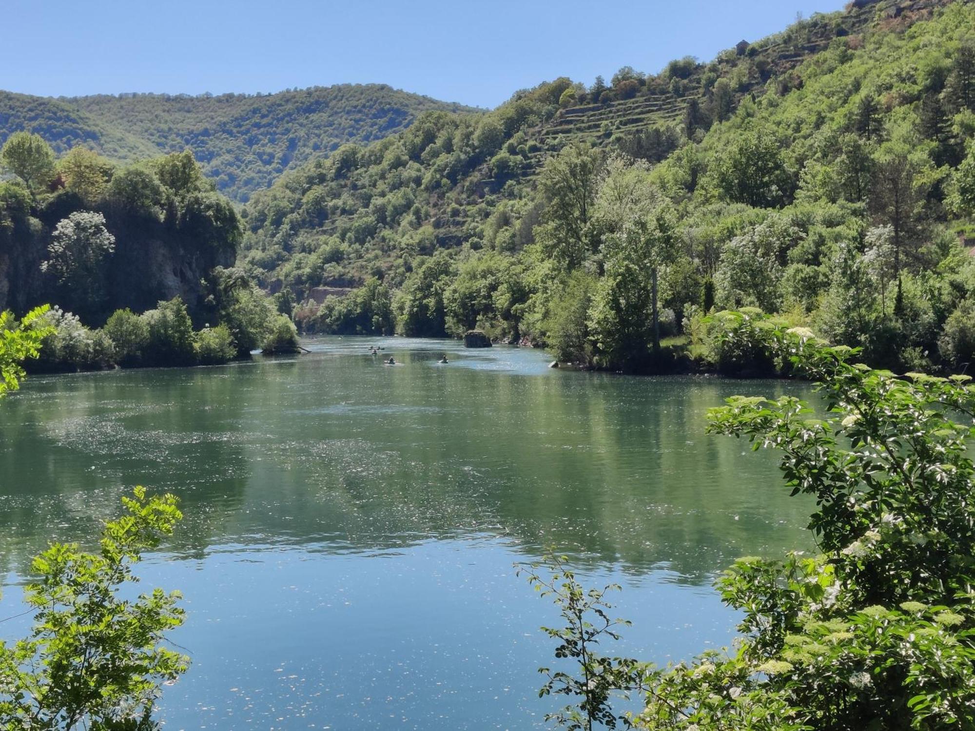 Camping Cascade Aveyron Saint-Rome-de-Tarn Exterior foto